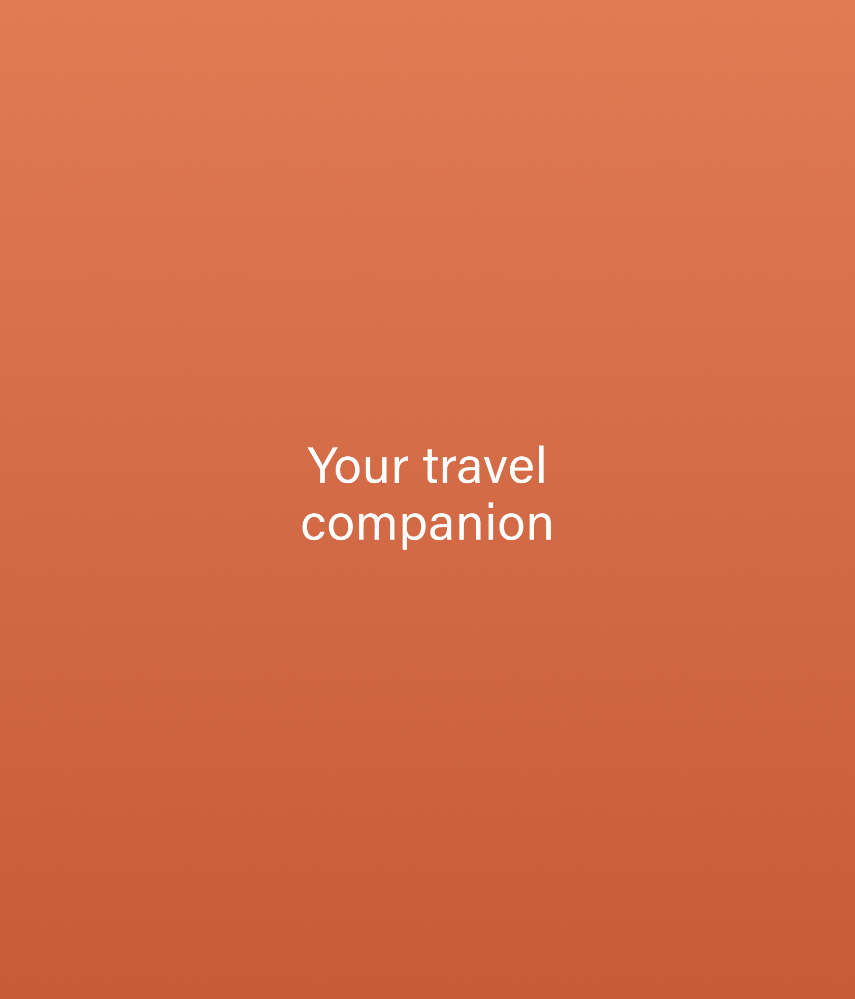 'Your travel companion'