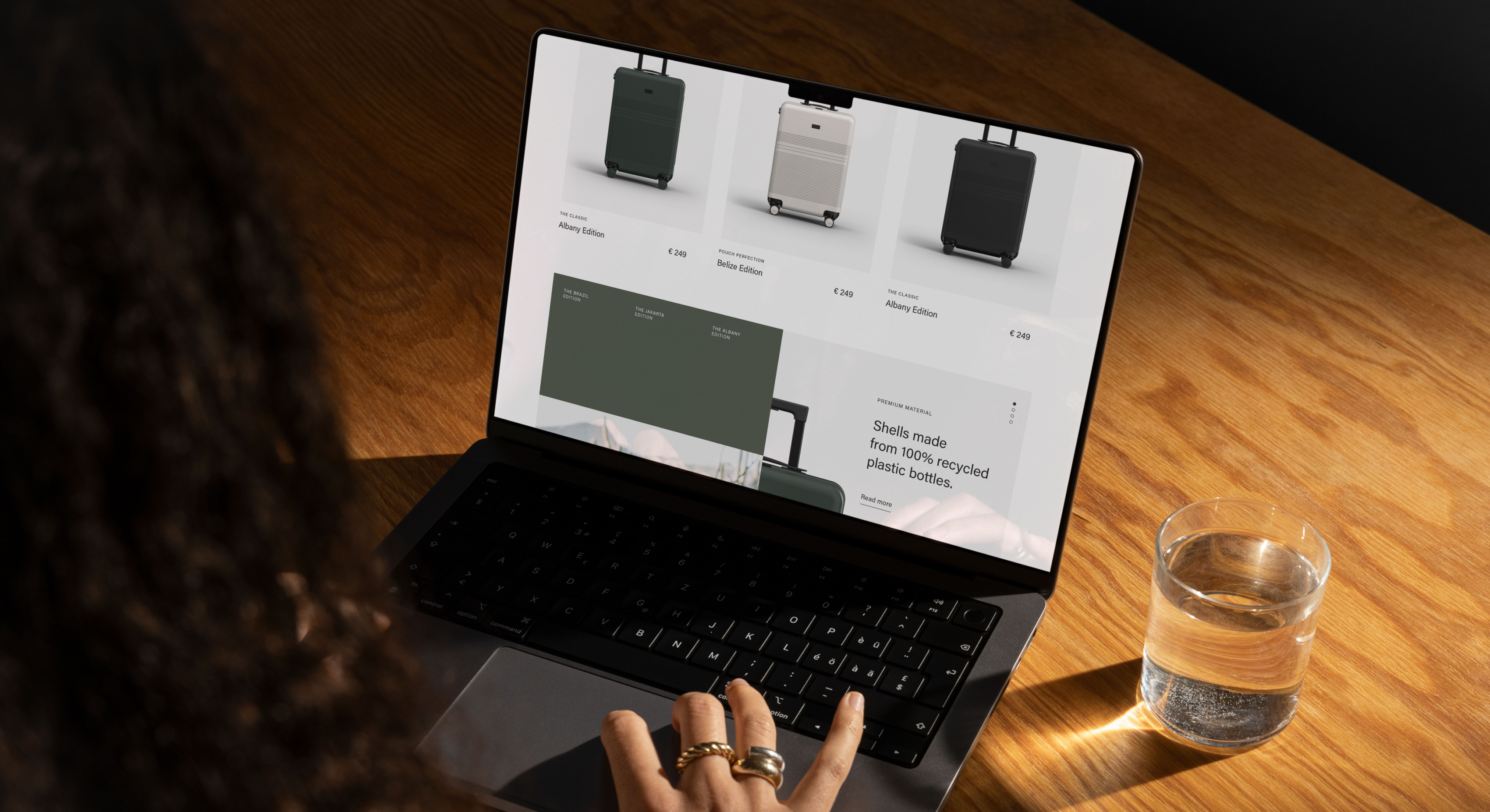 Nortvi website mockup
